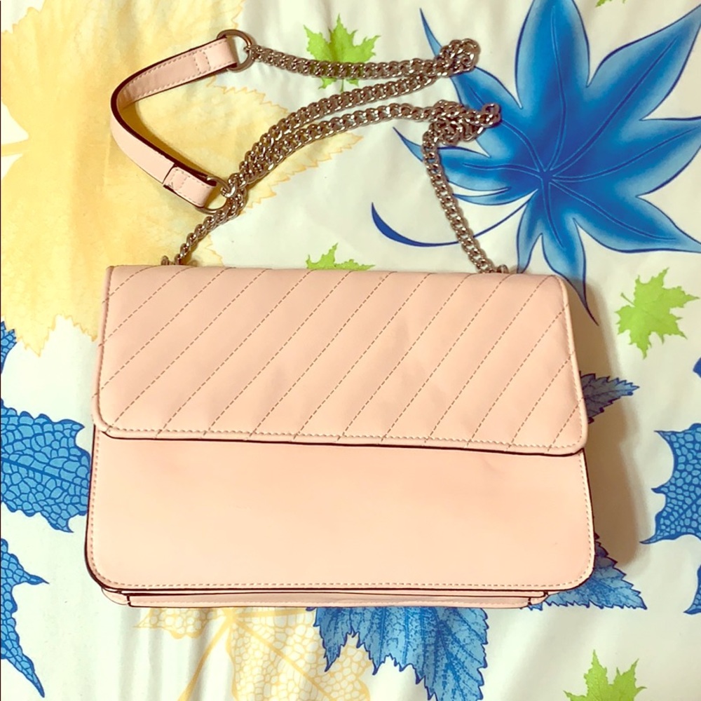 BCBG light pink purse shoulder/cross body!